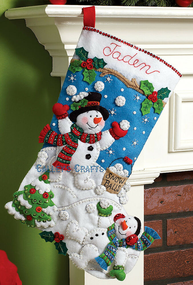 Best ideas about DIY Christmas Stocking Kit
. Save or Pin Bucilla Snowman Games 18" Felt Christmas Stocking Kit Now.