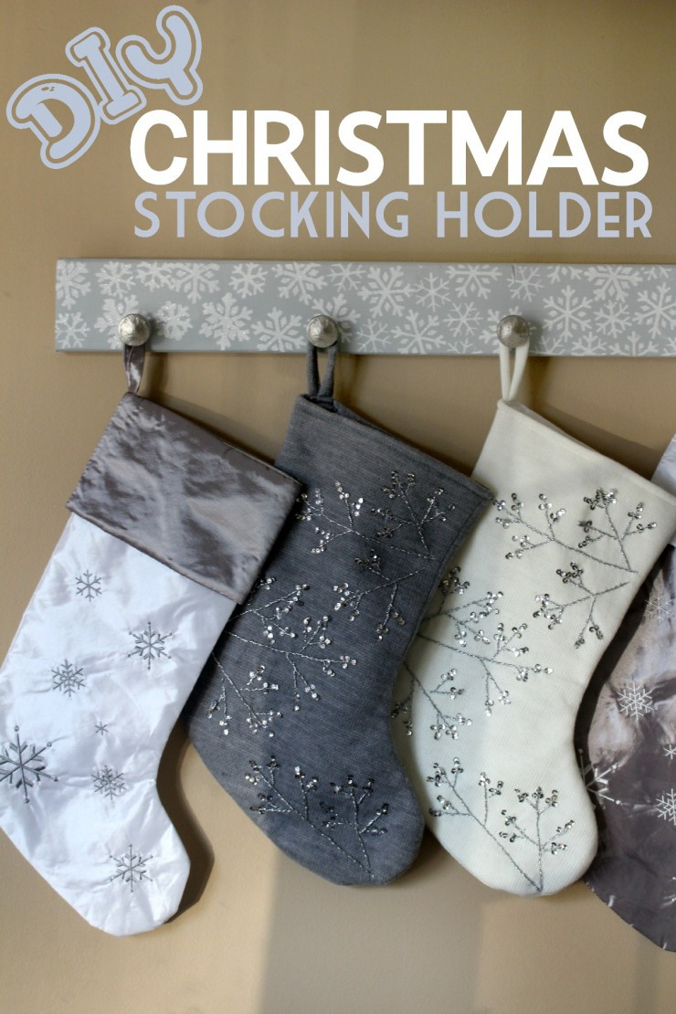 Best ideas about DIY Christmas Stocking
. Save or Pin DIY Christmas Stocking Holder Frugal Mom Eh Now.