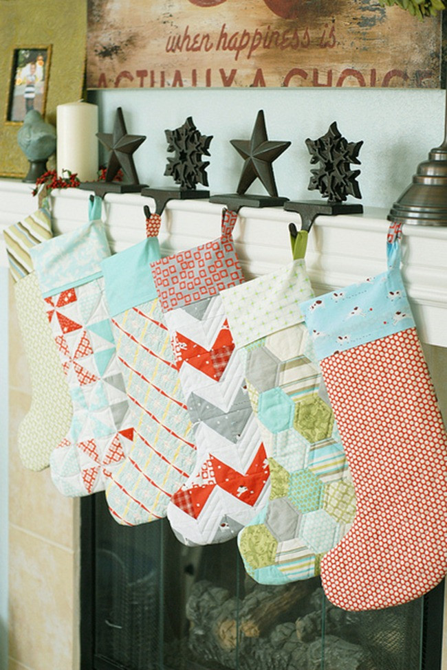 Best ideas about DIY Christmas Stocking Pattern
. Save or Pin 12 DIY Christmas Stockings–Handmade Holiday Inspiration Now.