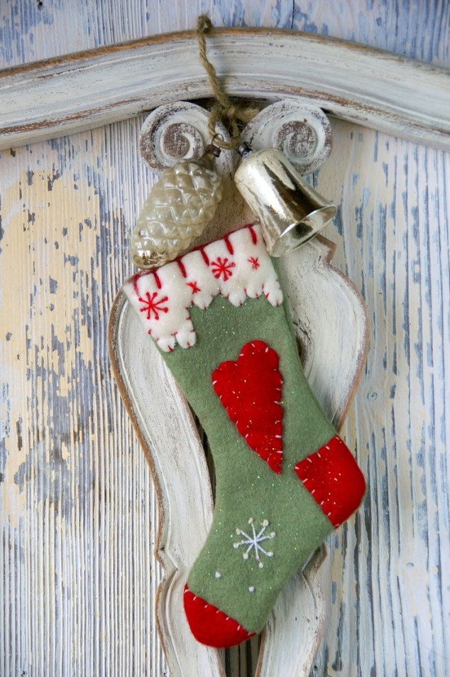 Best ideas about DIY Christmas Stocking
. Save or Pin 29 Creative DIY Christmas Stockings Now.