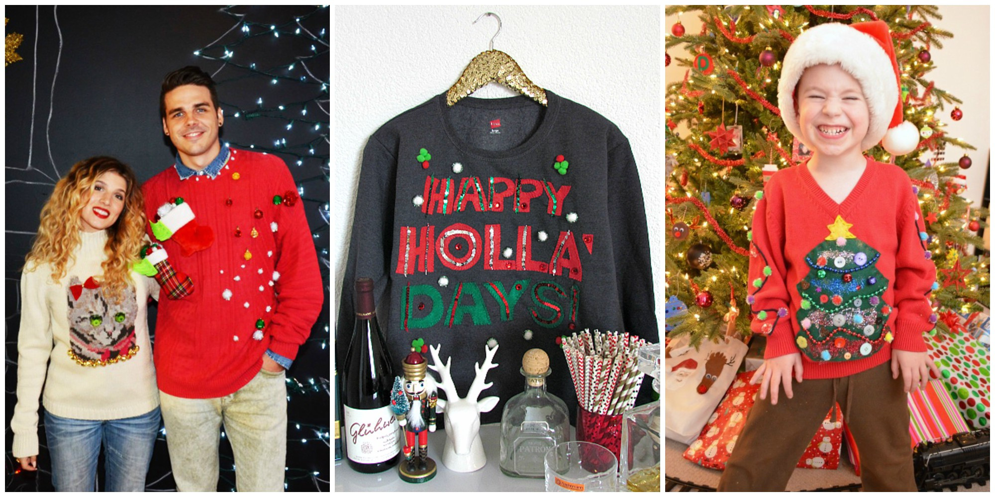 Best ideas about DIY Christmas Sweaters
. Save or Pin Best DIY Ugly Christmas Sweater Ideas Ugly Christmas Now.