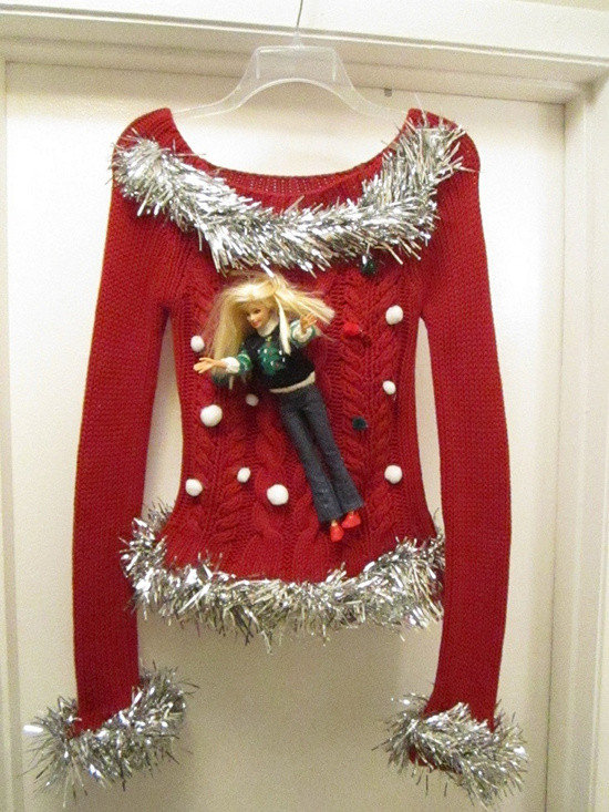Best ideas about DIY Christmas Sweaters
. Save or Pin EYE CATCHING ATTRACTIVE HANDMADE UGLY SWEATER IDEAS FOR Now.