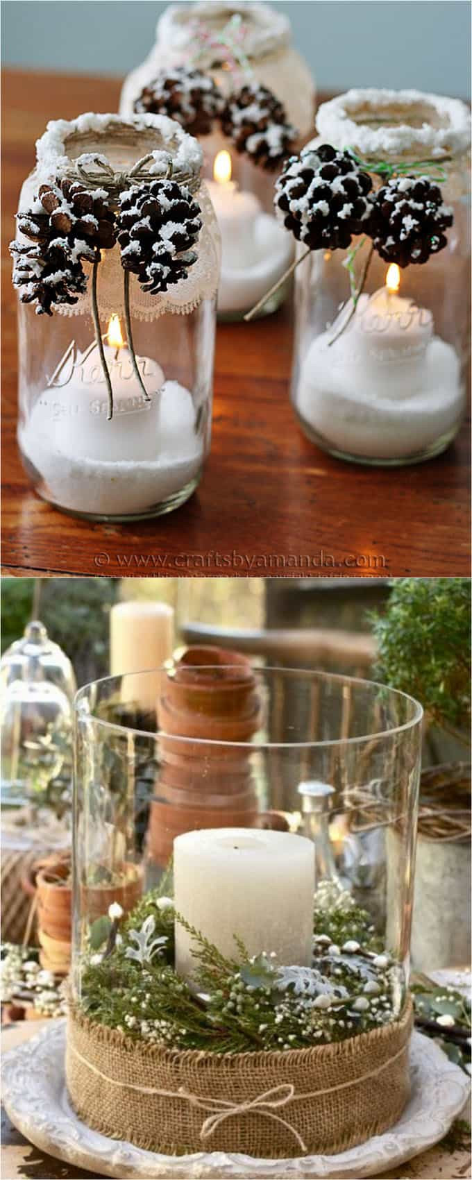 Best ideas about DIY Christmas Table Centerpiece
. Save or Pin 27 Gorgeous DIY Thanksgiving & Christmas Table Decorations Now.