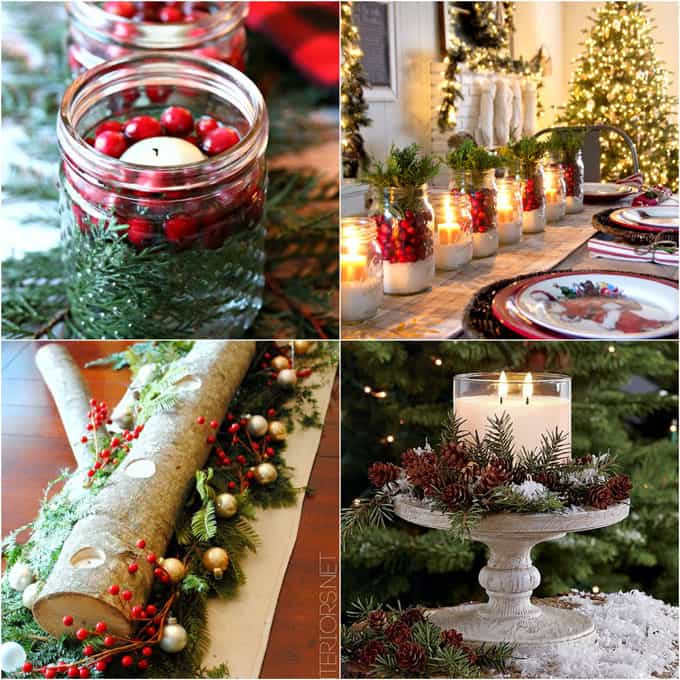 Best ideas about DIY Christmas Table Centerpieces
. Save or Pin 27 Gorgeous DIY Thanksgiving & Christmas Table Decorations Now.