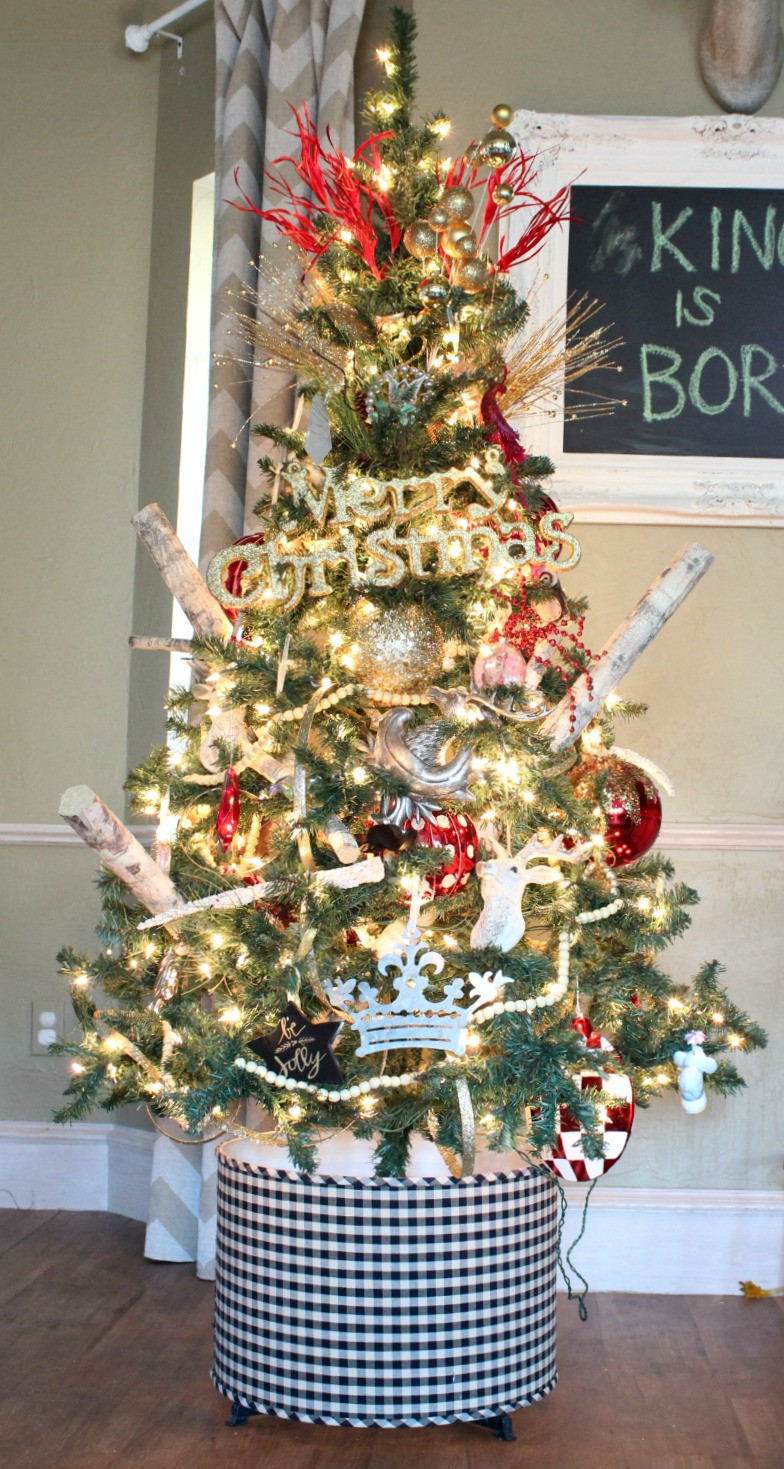 Best ideas about DIY Christmas Tree Decorations
. Save or Pin $6 00 DIY Tree Skirt Tree Skirt Alternatives Refunk My Now.