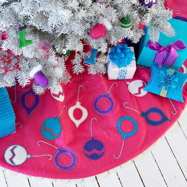Best ideas about DIY Christmas Tree Skirt
. Save or Pin 35 DIY Christmas Tree Skirt Ideas Hative Now.
