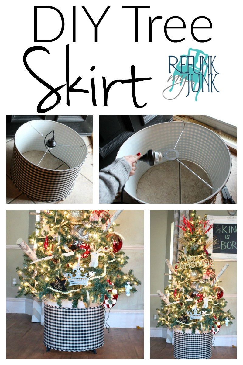 Best ideas about DIY Christmas Tree Skirt
. Save or Pin $6 00 DIY Tree Skirt Tree Skirt Alternatives Refunk My Now.