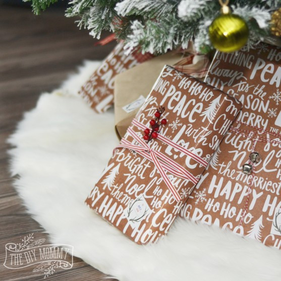 Best ideas about DIY Christmas Tree Skirt
. Save or Pin Make A No Sew Faux Fur Christmas Tree Skirt HomeForChristmas Now.