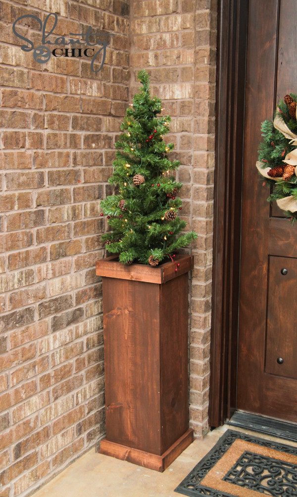 Best ideas about DIY Christmas Tree Stand
. Save or Pin DIY $25 Christmas Tree Plant Stand Shanty 2 Chic Now.