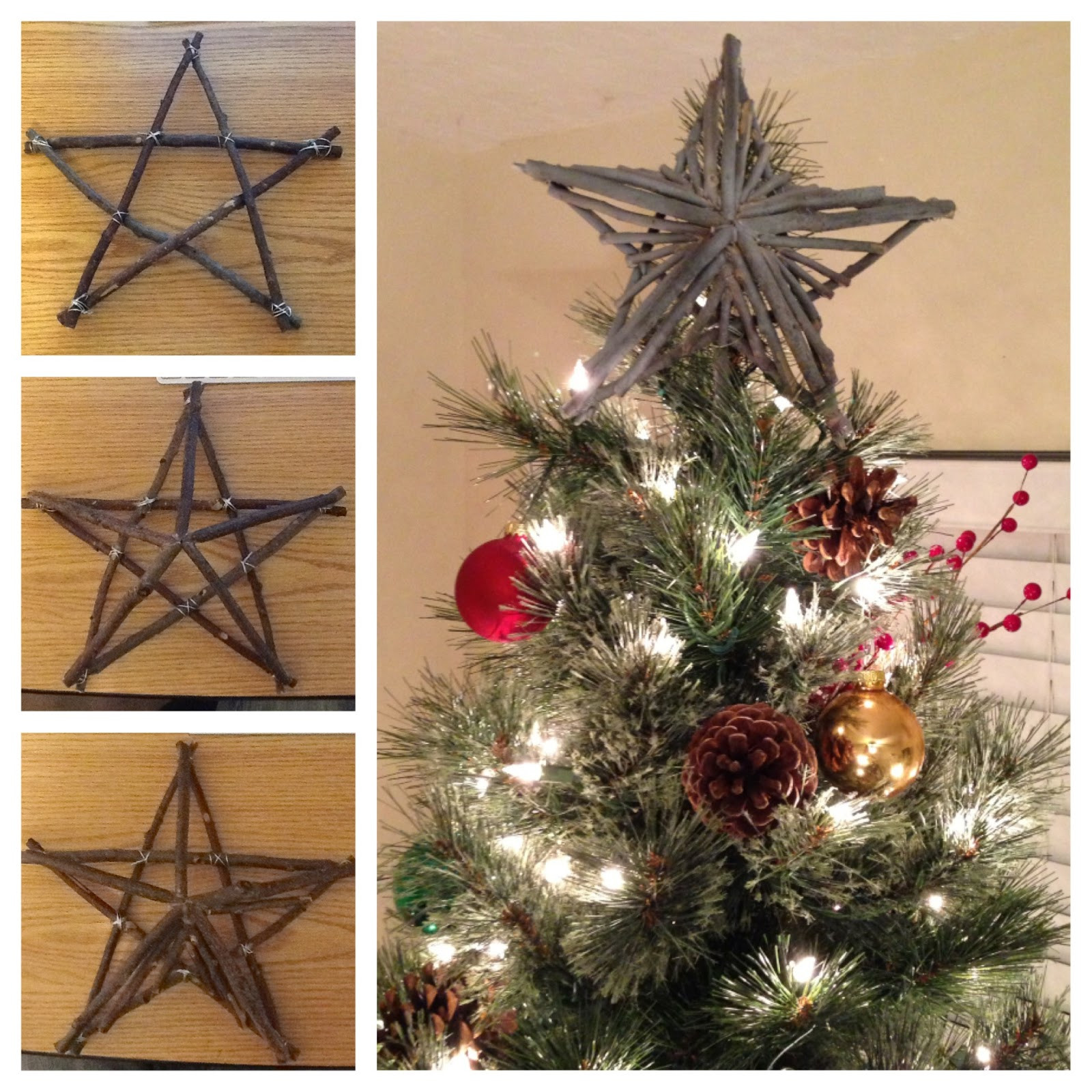 Best ideas about DIY Christmas Tree Toppers
. Save or Pin M s Projects Rustic Star Tree Topper Now.