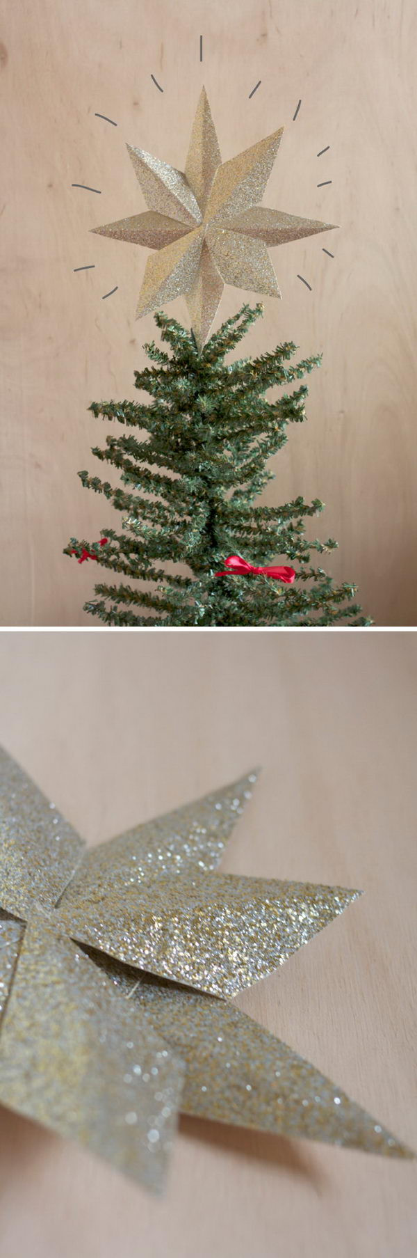 Best ideas about DIY Christmas Tree Toppers
. Save or Pin Awesome DIY Christmas Tree Topper Ideas & Tutorials Hative Now.