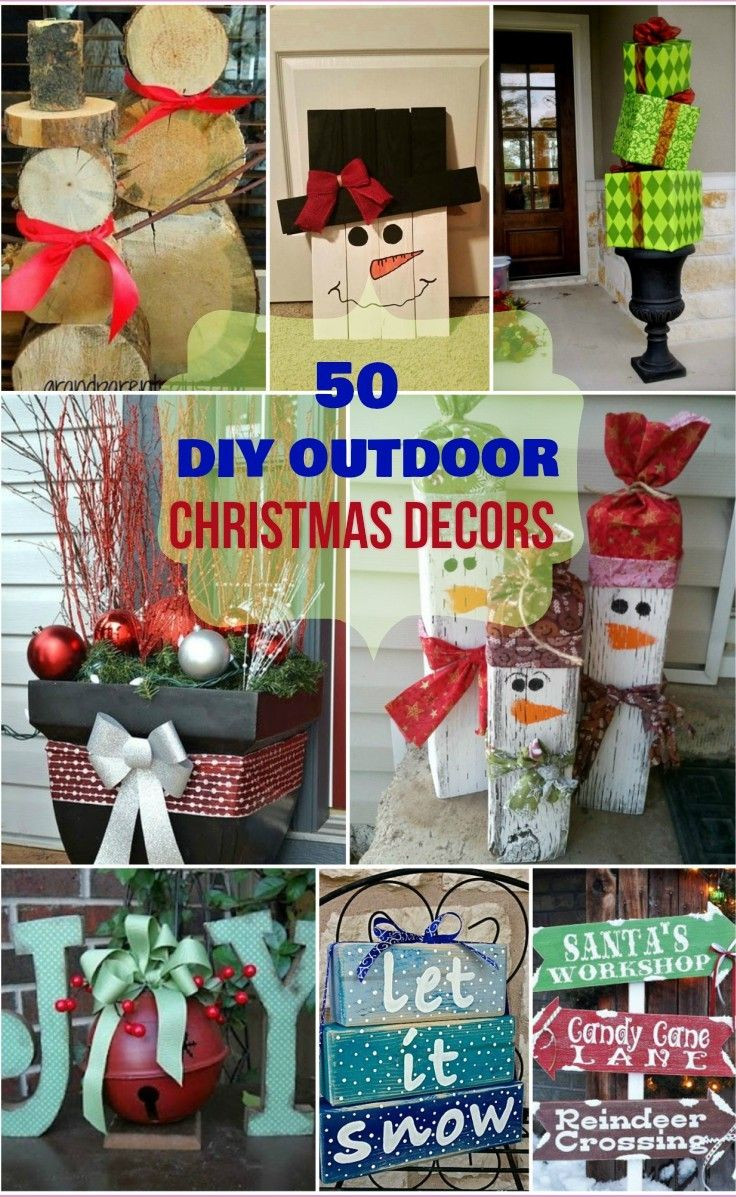 Best ideas about DIY Christmas Yard Decor
. Save or Pin 50 DIY Outdoor Christmas decorations you would surely love Now.