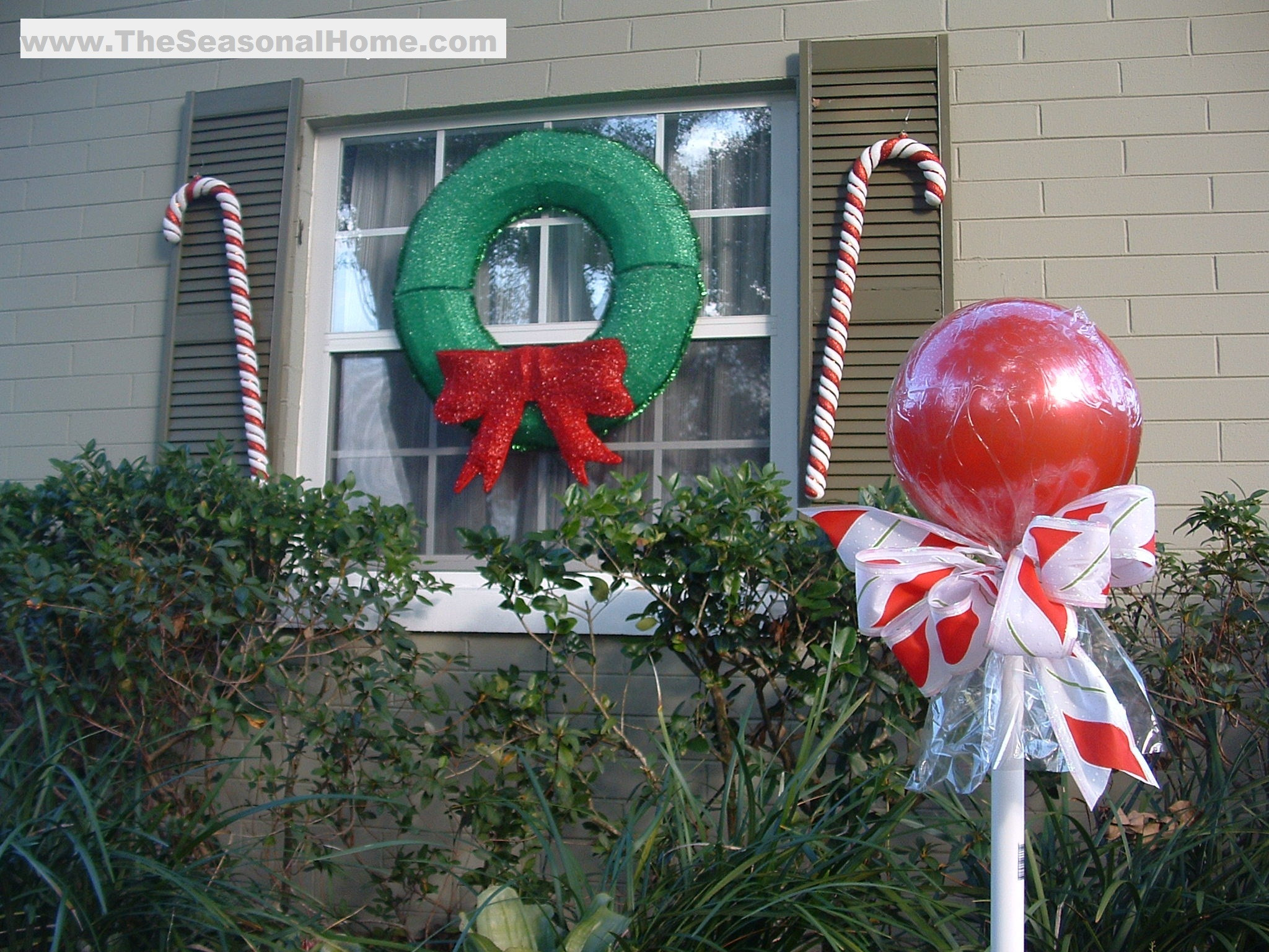 Best ideas about DIY Christmas Yard Decor
. Save or Pin Outdoor “CANDY” A Christmas Decorating Idea The Now.