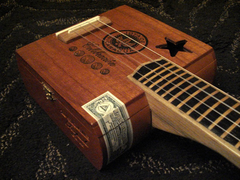 Best ideas about DIY Cigar Box Guitar
. Save or Pin 4 String Cigar Box Guitar Now.