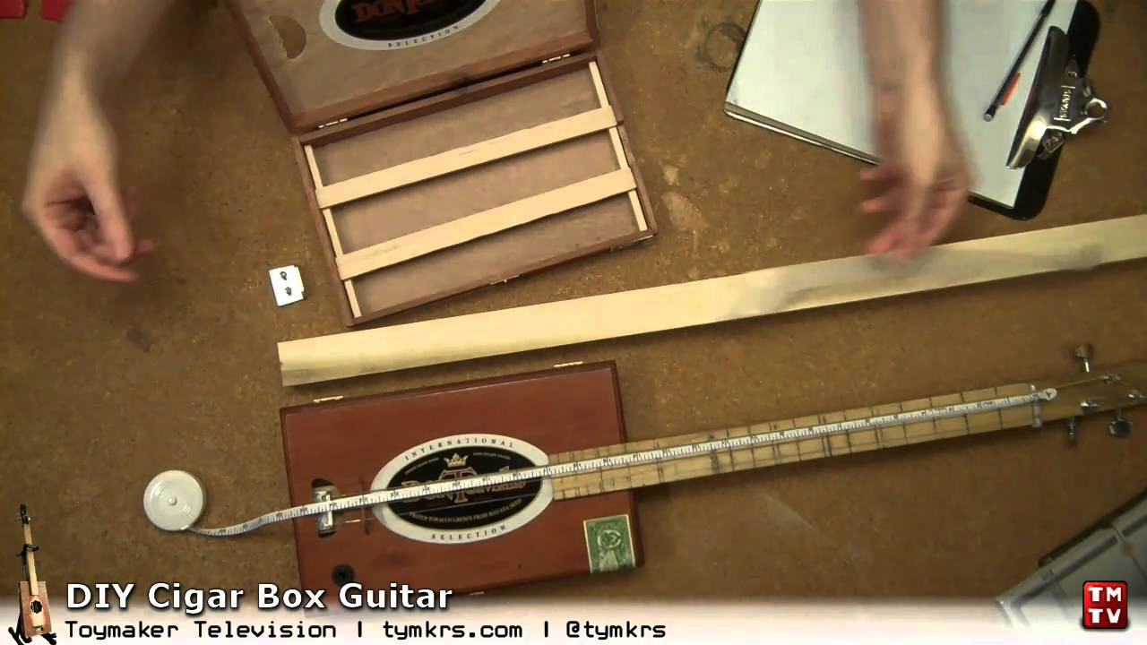 Best ideas about DIY Cigar Box Guitar
. Save or Pin DIY Cigar Box Guitar Part 5 Get Necked Now.