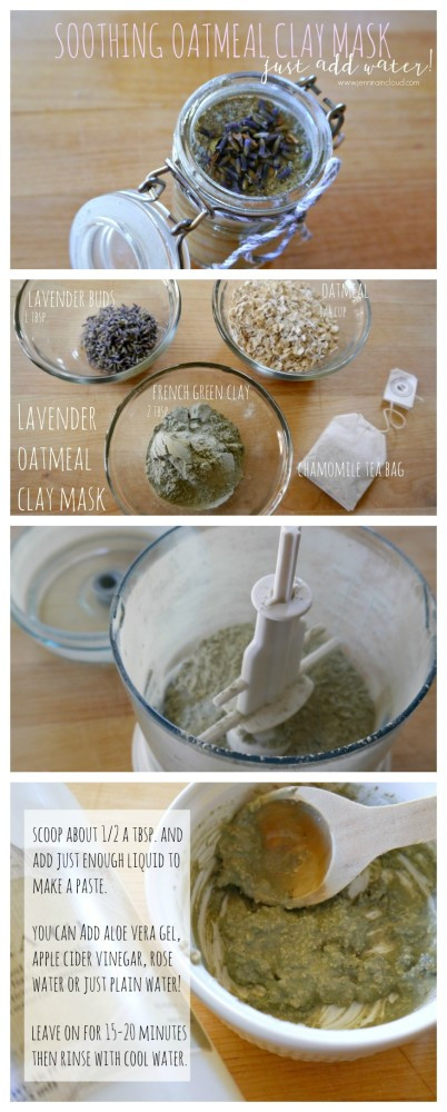Best ideas about DIY Clay Face Mask
. Save or Pin DIY Dry Oatmeal Lavender & Clay Mask Now.