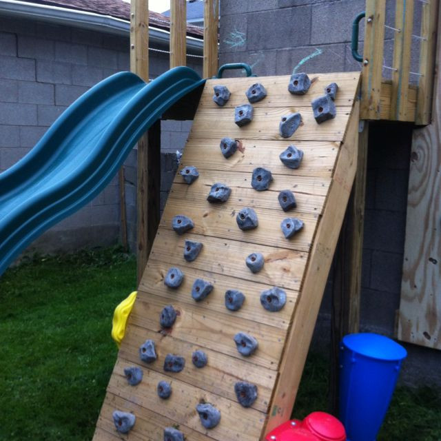 Best ideas about DIY Climbing Wall For Kids
. Save or Pin DIY climbing wall this would be a great idea for Jeff Now.