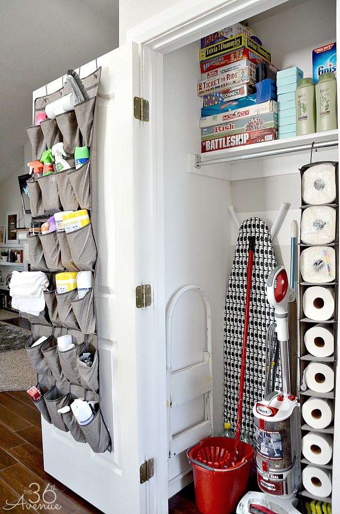 Best ideas about DIY Closet Organization
. Save or Pin Cleaning Tips DIY Cleaning Closet The 36th AVENUE Now.