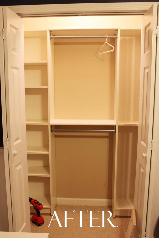 Best ideas about DIY Closet Organization System
. Save or Pin Peach Street s Blog Our Under $100 Closet System IKEA Hack Now.