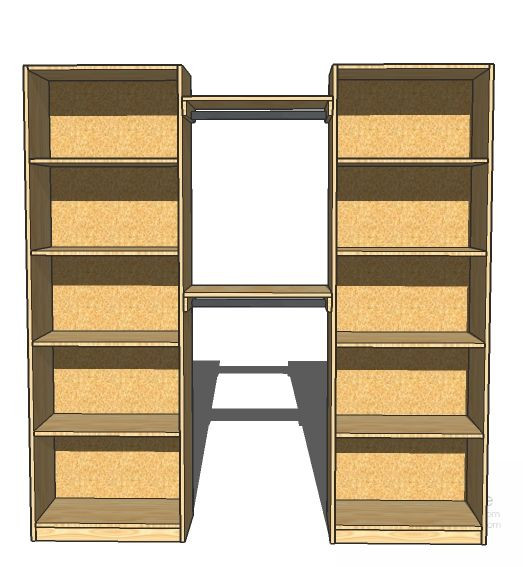 Best ideas about DIY Closet Organizer Plans
. Save or Pin Ana White Build a Simple Closet Organizer Now.