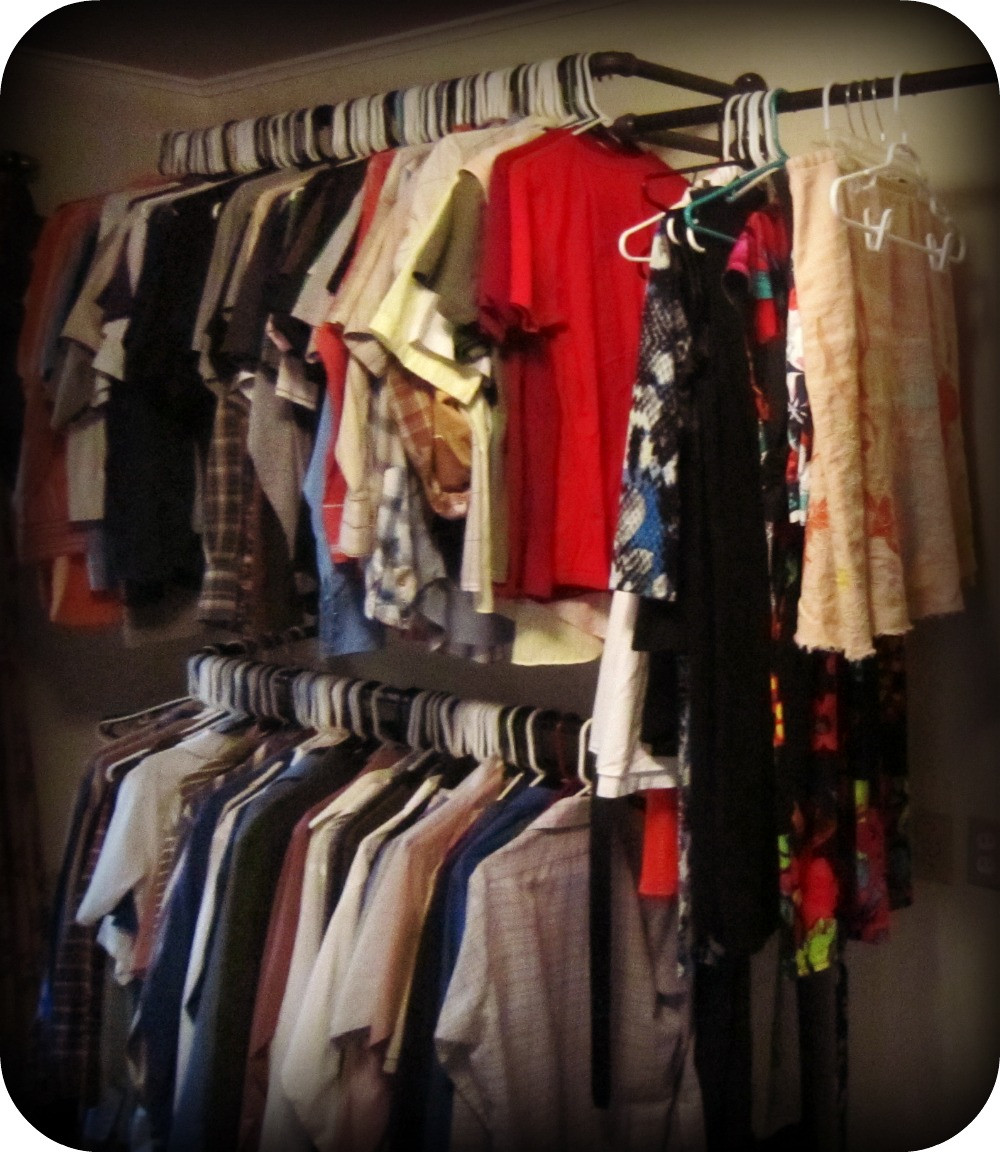 Best ideas about DIY Clothing Rack
. Save or Pin Concrete and Nail Polish DIY Clothing Racks Now.