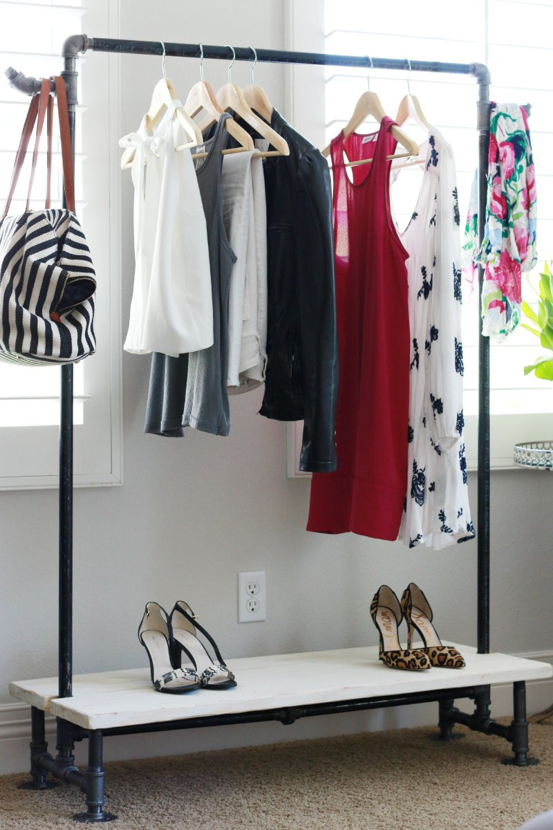 Best ideas about DIY Clothing Rack
. Save or Pin DIY Garment Rack A Thoughtful Place Now.