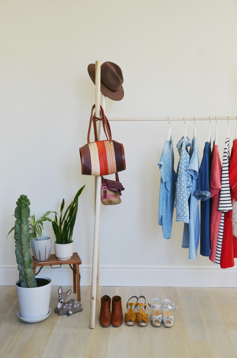 Best ideas about DIY Clothing Rack
. Save or Pin DIY Clothing Rack – A Beautiful Mess Now.