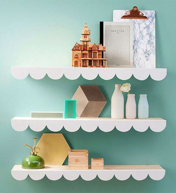 Best ideas about DIY Cloud Storage
. Save or Pin DIY cloud decoration for shelves Ikea s Ekby Tryggve Now.