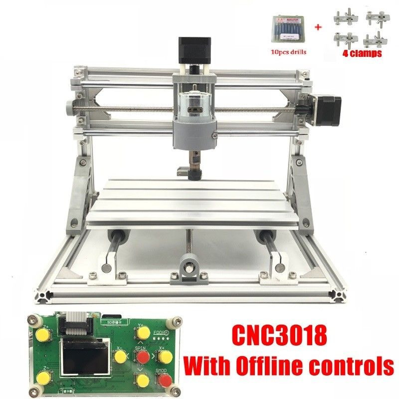 Best ideas about DIY Cnc Mill Kit
. Save or Pin DIY CNC Mill Router Kit 30x18cm Wood Engraver Milling Now.