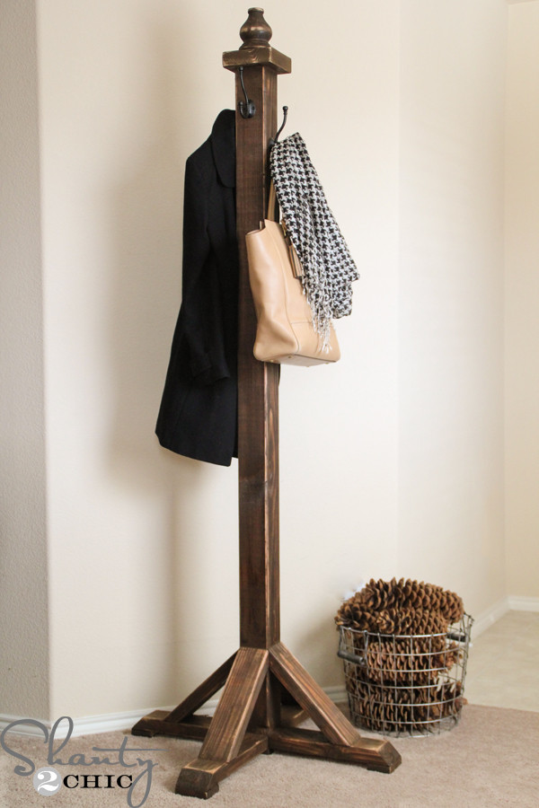 Best ideas about DIY Coat Stand
. Save or Pin DIY Coat Rack Shanty 2 Chic Now.