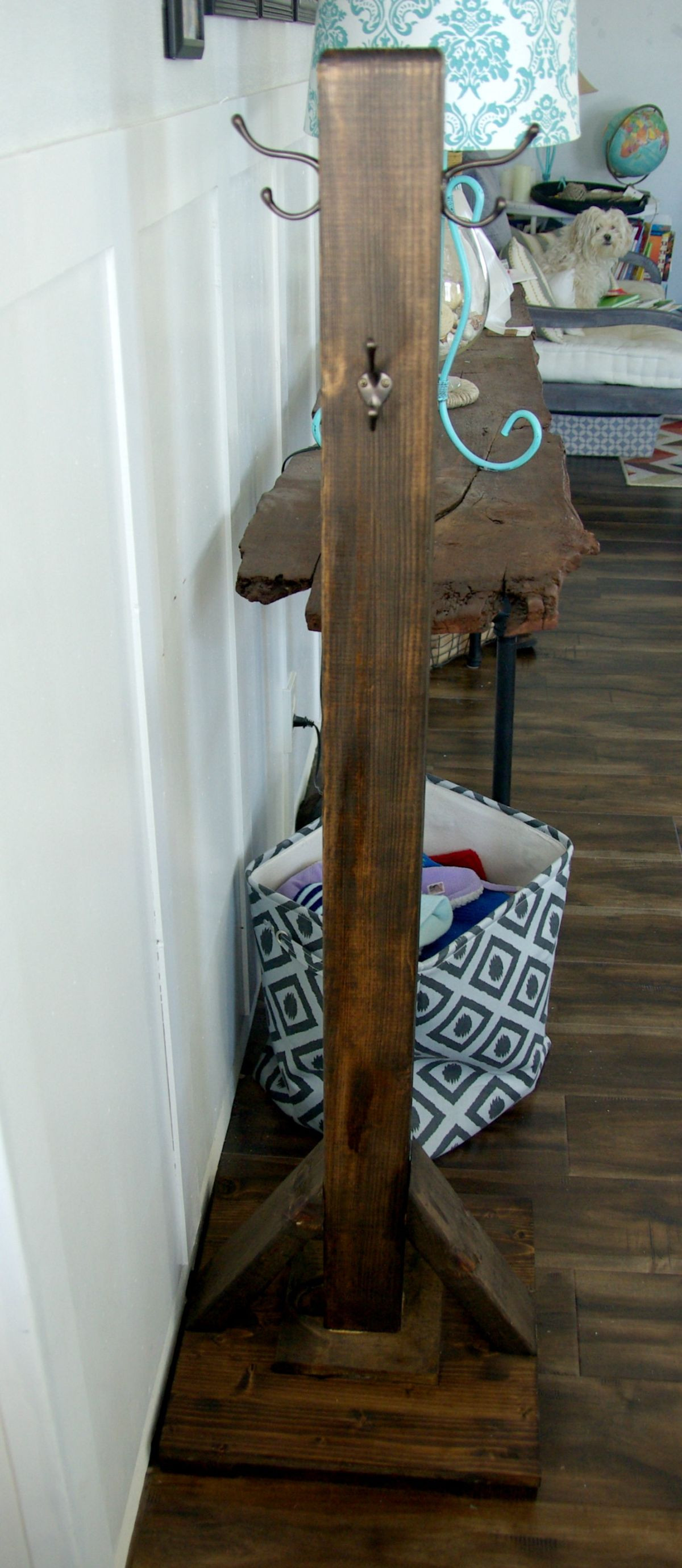 Best ideas about DIY Coat Stand
. Save or Pin DIY Wood Coat Rack Now.