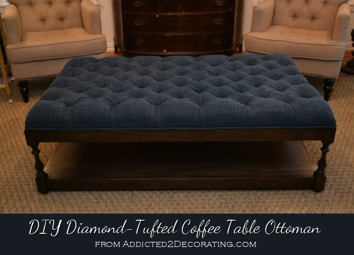 Best ideas about DIY Coffee Table Ottoman
. Save or Pin DIY Ottoman Coffee Table – FINISHED Now.