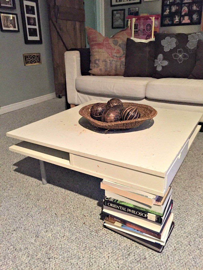 Best ideas about DIY Coffee Table Ottoman
. Save or Pin DIY Ottoman Coffee Table Ikea Hack a purdy little house Now.