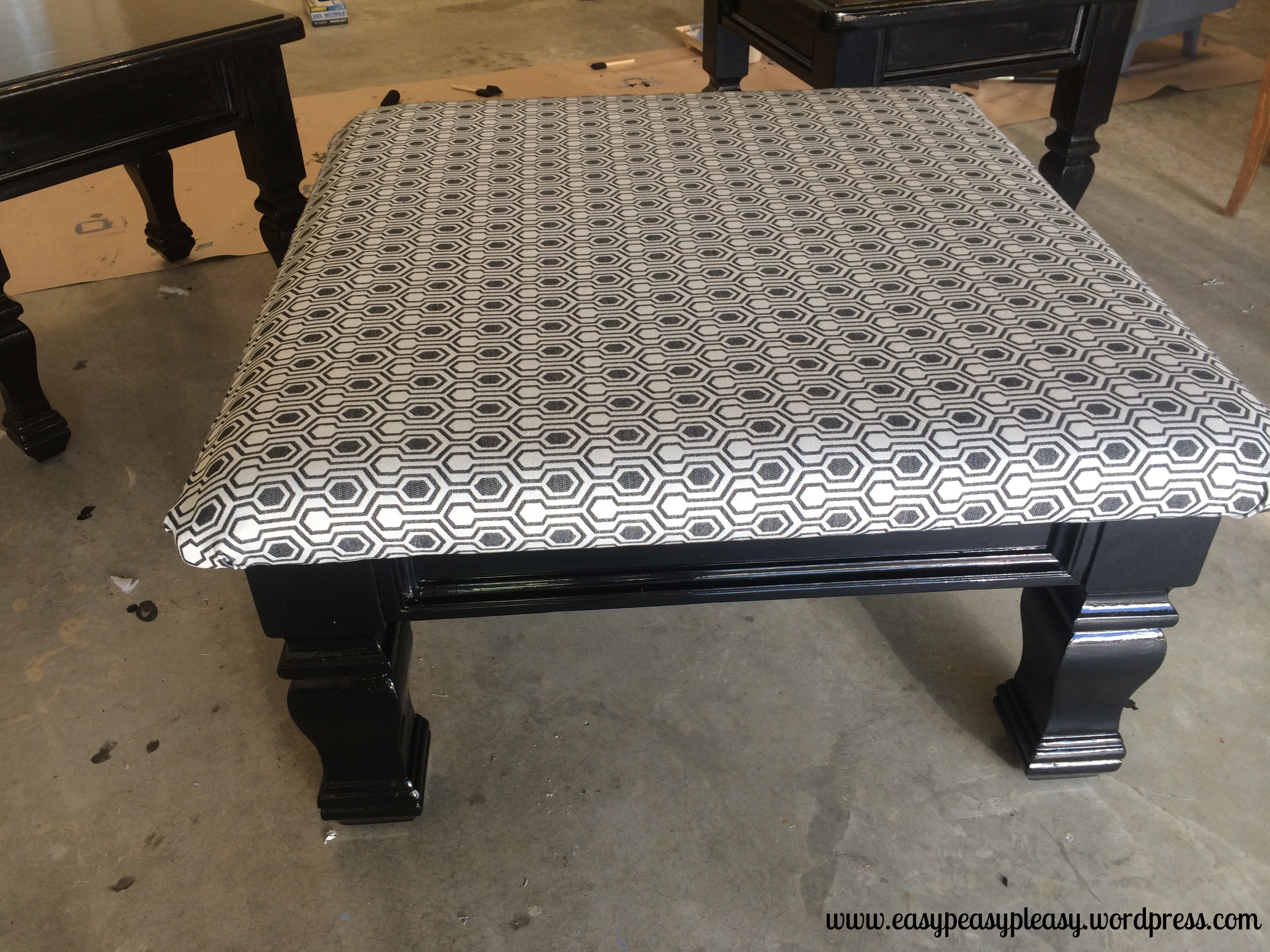 Best ideas about DIY Coffee Table Ottoman
. Save or Pin DIY Table To Ottoman And How To Paint Furniture Without Now.