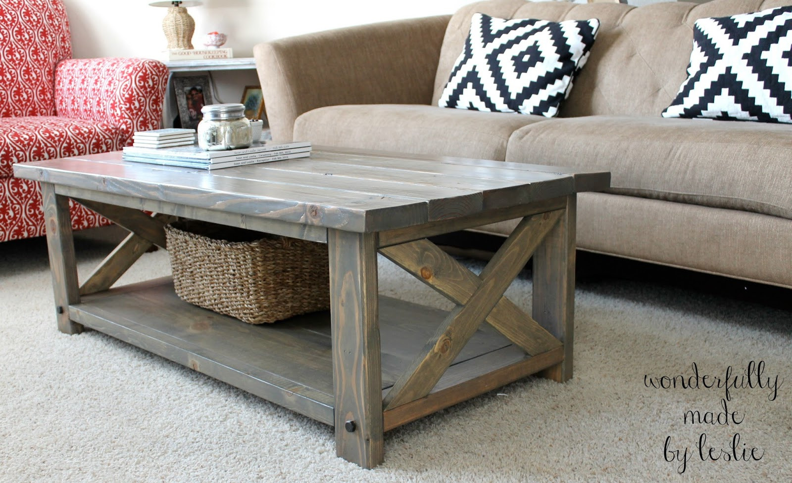 Best ideas about Diy Coffee Table Plans
. Save or Pin Wonderfully Made Finished DIY Coffee Table Now.