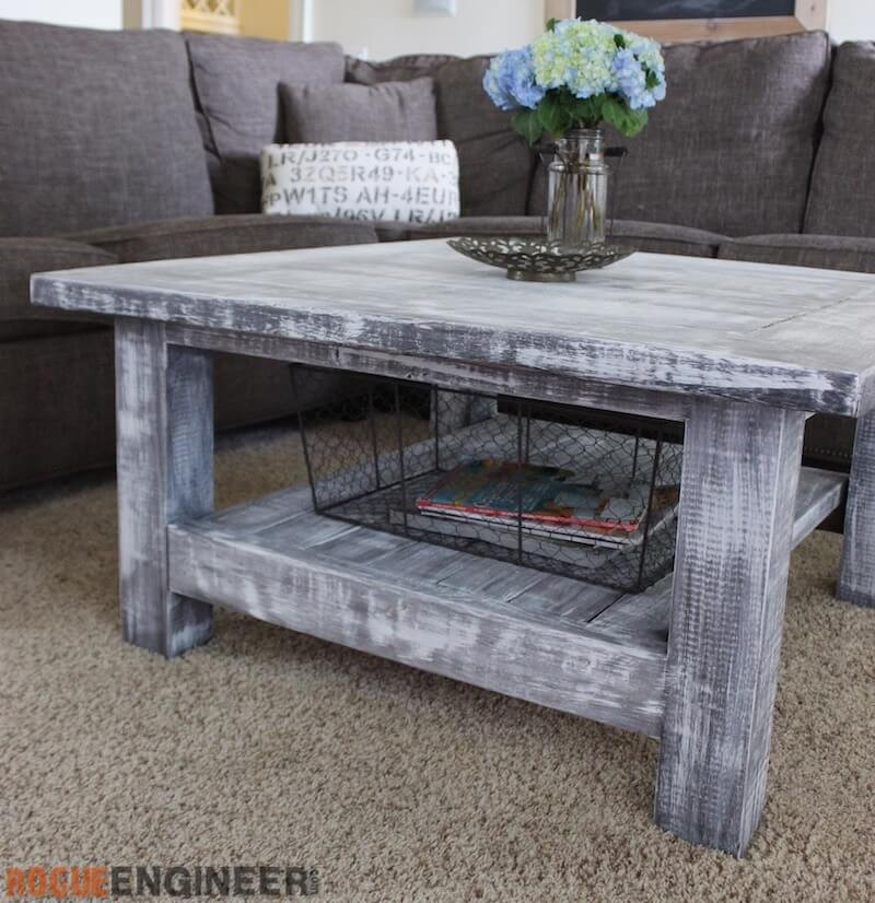 Best ideas about Diy Coffee Table Plans
. Save or Pin Square Coffee Table w Planked Top Free DIY Plans  Now.