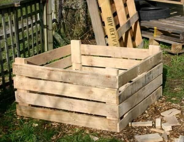 Best ideas about DIY Compost Bin Wood
. Save or Pin How to Build a post Bin out of Wooden Pallets Now.