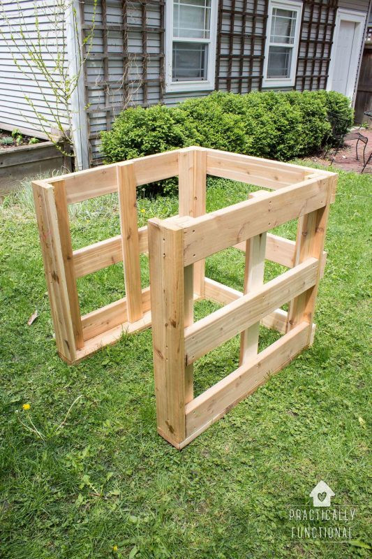 Best ideas about DIY Compost Bin Wood
. Save or Pin How To Build A DIY post Bin Free Plans & Cut List Now.