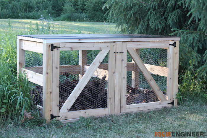 Best ideas about DIY Compost Bins Plans
. Save or Pin Double post Bins Rogue Engineer Now.