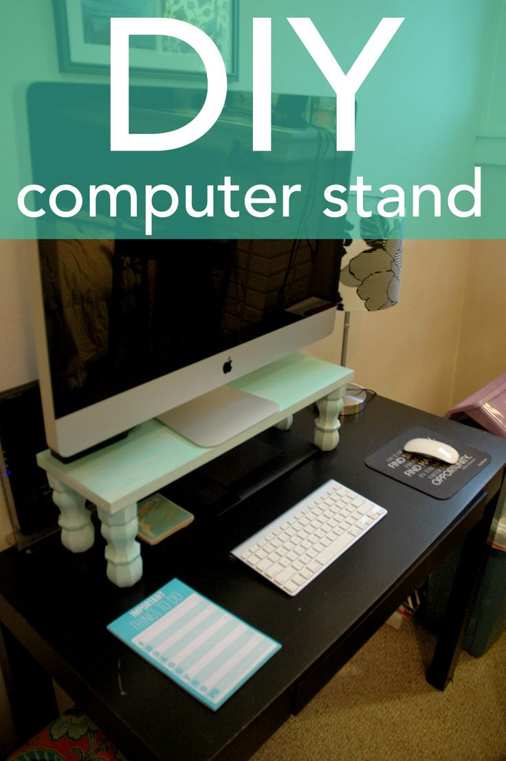 Best ideas about DIY Computer Stand
. Save or Pin DIY puter Stand DIY Shelving Pinterest Now.
