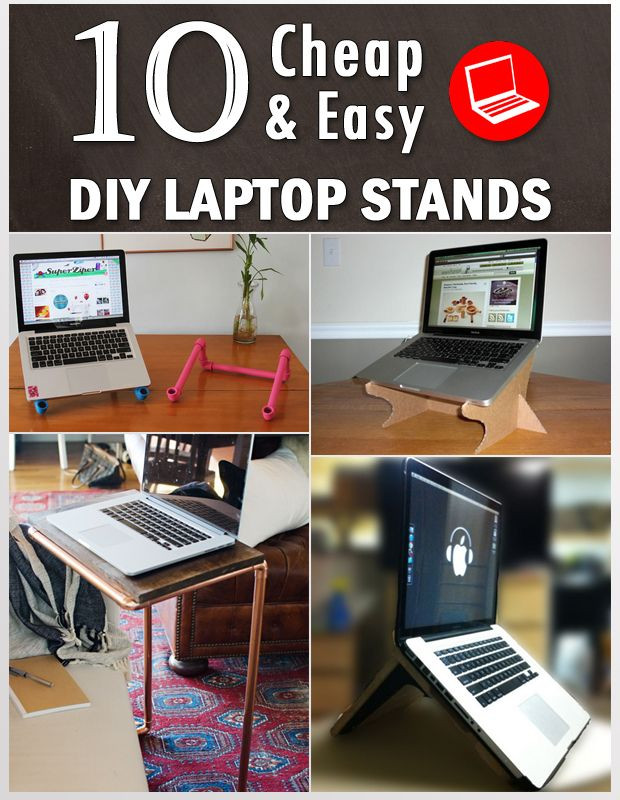 Best ideas about DIY Computer Stand
. Save or Pin Best 25 Diy laptop stand ideas on Pinterest Now.