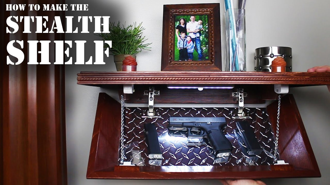 Best ideas about DIY Concealment Furniture
. Save or Pin How To Make the Stealth Shelf Homemade Concealment Shelf Now.