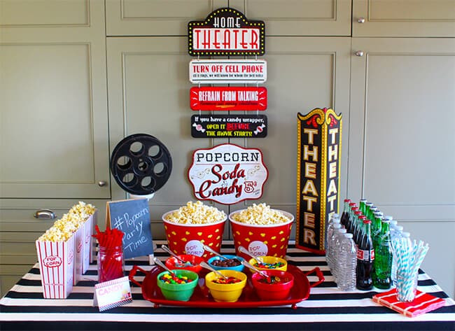 Best ideas about DIY Concession Stand
. Save or Pin How to Throw a Fun Backyard Movie Party Now.