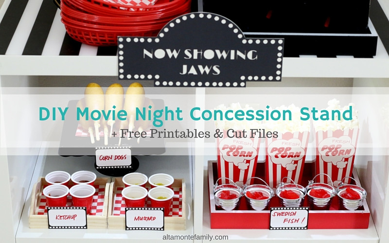 Best ideas about DIY Concession Stand
. Save or Pin DIY Concession Stand Free Printables and Cut Files Now.