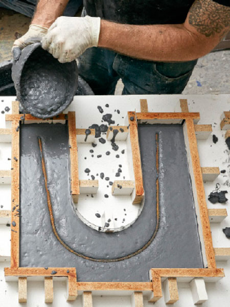 Best ideas about DIY Concrete Bench Molds
. Save or Pin Build This Beautiful Concrete Bench Now.