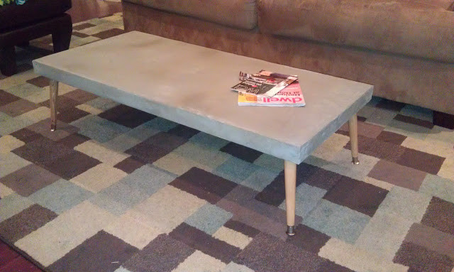 Best ideas about DIY Concrete Coffee Table
. Save or Pin DIY Concrete Table – Dave and Kelly Davis Now.