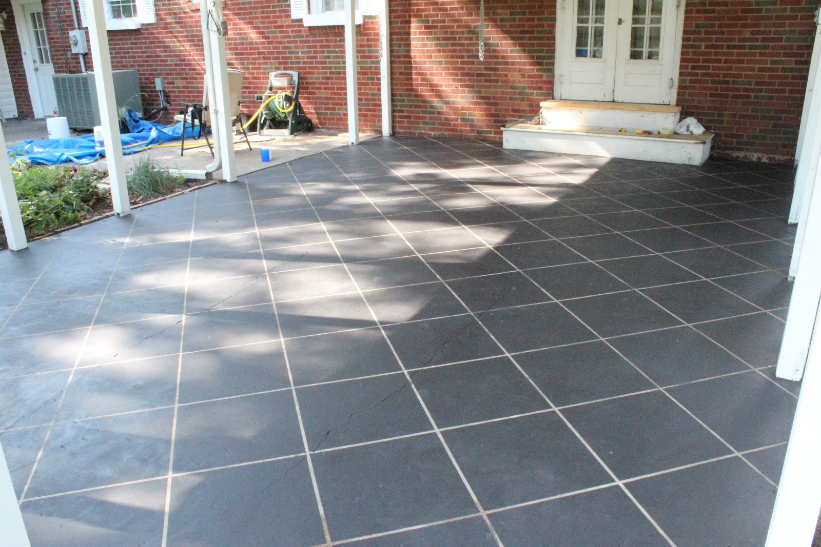 Best ideas about Diy Concrete Patio
. Save or Pin Naptime DIY Patio Concrete Stain Now.