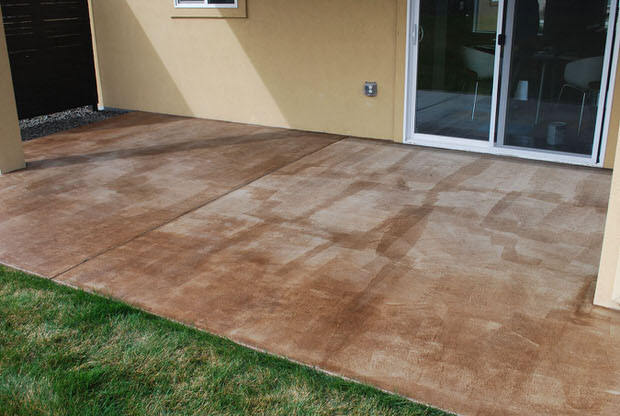 Best ideas about Diy Concrete Patio
. Save or Pin DIY Project How to Stain a Concrete Patio Now.