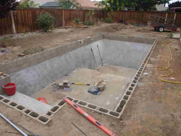 Best ideas about DIY Concrete Swimming Pool
. Save or Pin Cinder Block Pool Kits DIY Inground Pools Kits Now.