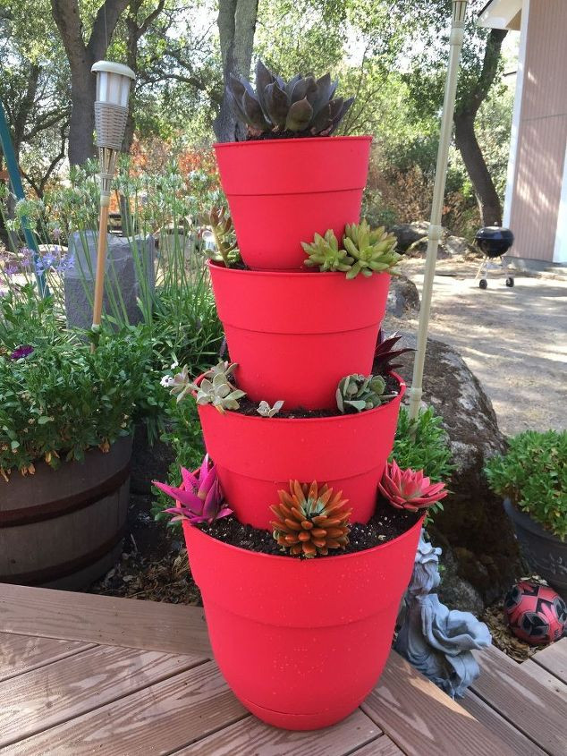 Best ideas about DIY Container Gardens
. Save or Pin How to Make A Tiered Succulent Planter Now.